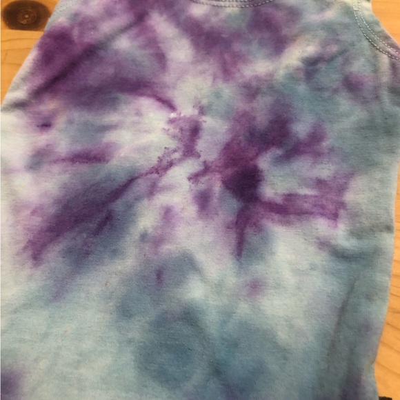 BONDS Chesty Tank 0-3M | GUC | Custom Tie Dye - Picture 5 of 6